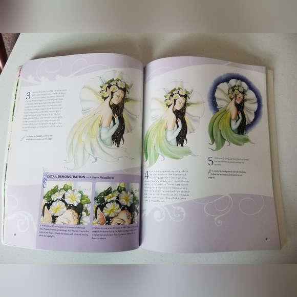 Enchanting Faries - How to Paint Charming Faries and Flowers - Picture 2 of 4
